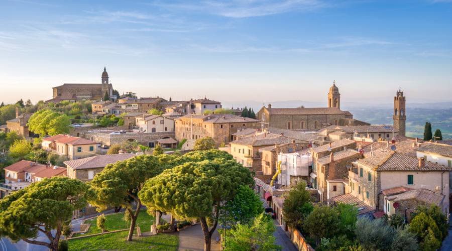 Quais são as escolhas de veículos mais populares em Montalcino?